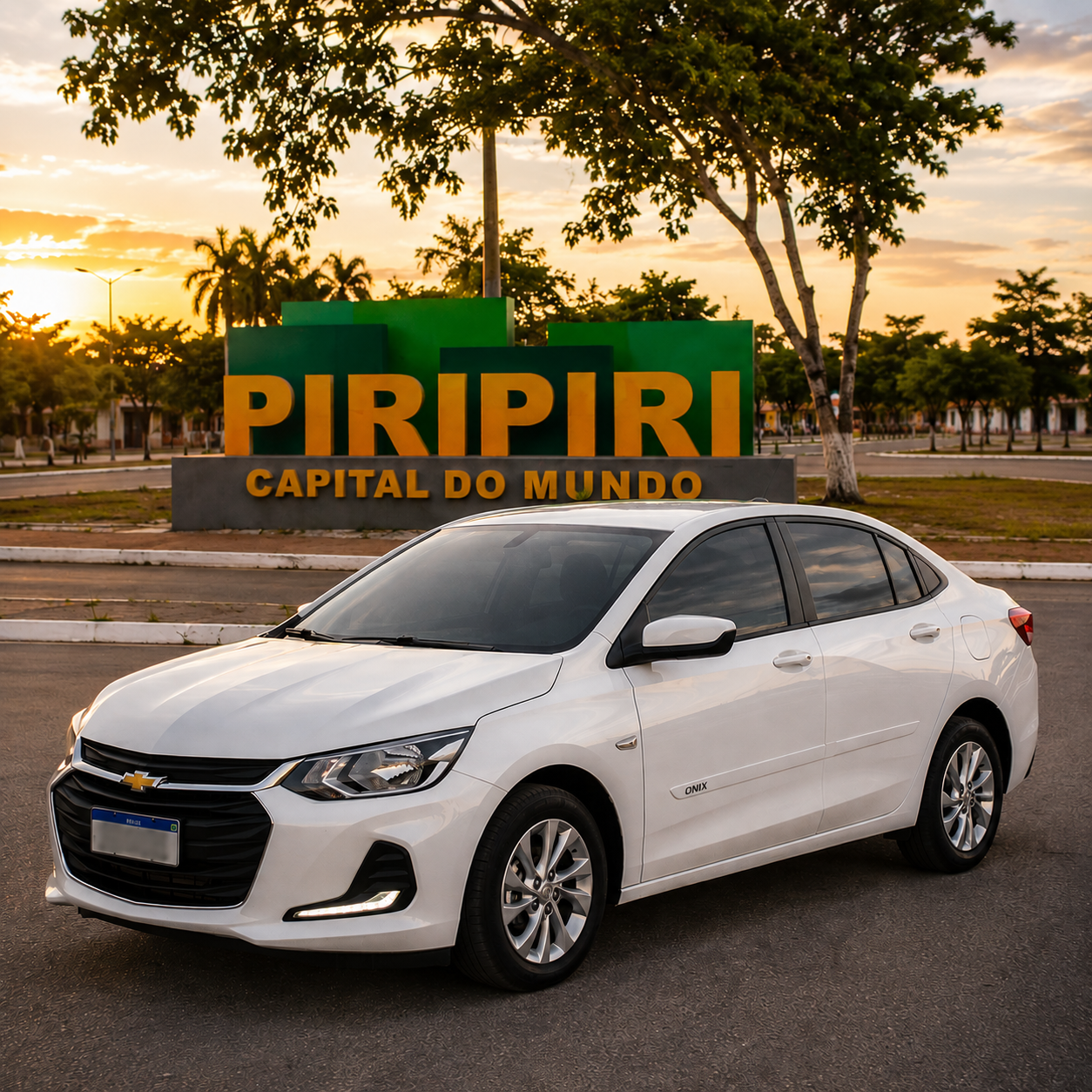 Onix Plus branco em Piripiri